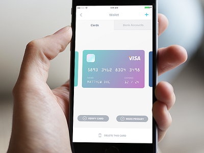 Wallet app design finance interface iphone ui user wallet