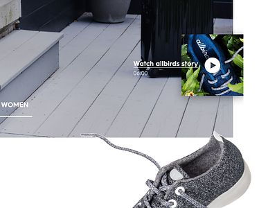 allbirds WIP commerce design interface shoes shop ui user web