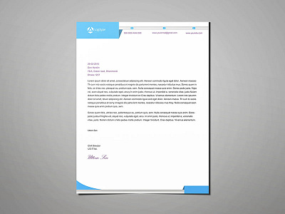 Business Letterhead Design design letterhead