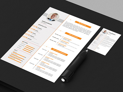 Resume Design brochure cd cover design letterhead resume vector