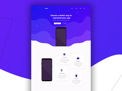 PSD Template ux corporate brochure apps design banner typography vector ui branding logo design uidesign psd template