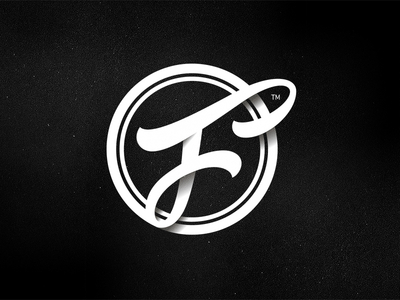 F (Foodman) black brand design f foodman lettering logo logotype stamp tutov typography