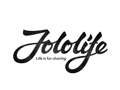 Jololife brand branding calligraphy hand writing identity jololife lettering logo logotype tutov typography