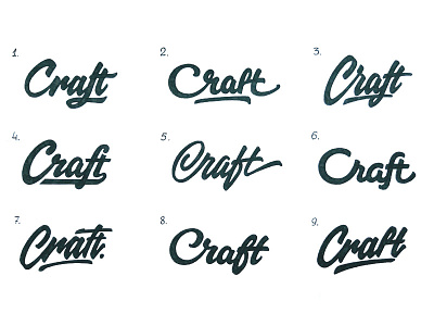 Craft ( Difficult choice ) brand branding hand writing identity lettering logo logotype sketch type typography леттеринг логотип