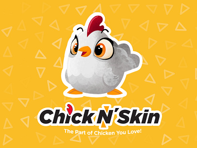 Chiken scin logo design adobe illustrator affinitydesigner chicken chicken logo illustration illustrations logo logotype mascot mascotlogo