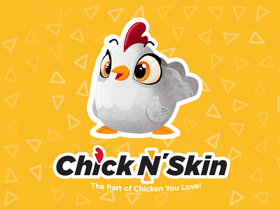 Chiken scin logo design