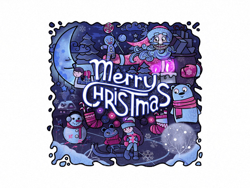 Christmas doodle affinitydesigner christmas doodle doodleart doodles illustration illustrations merry xmas merrychristmas new year santa santaclaus snow tale