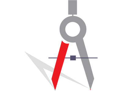 Compass logo artificial compass logo