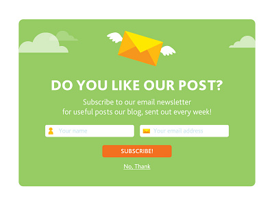 subscribe email template