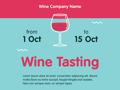 wine tasting banner wine wineglass