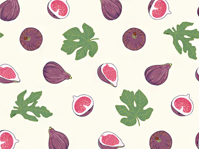 Figs background figs fruit illustration pattern seamless vector violet