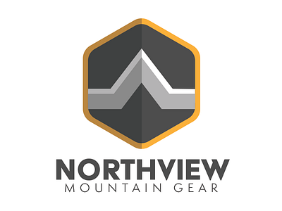 Northview Mountain Gear bicycles brand branding gear logo logotype mountain wilderness