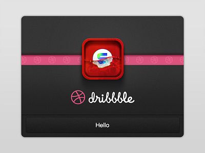 Hello Dribbble first shot!
