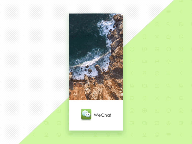 Wechat Motion 1 application motion redesign
