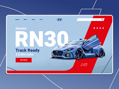 Hyundai RN30 Landing Page