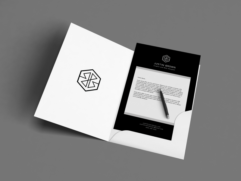 Personal Letterhead by Justin Brown on Dribbble