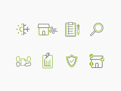 Homeworks Energy Icon Set 2 brandidentity branding code energy graphicdesign icon icons logo logomark web webdesign