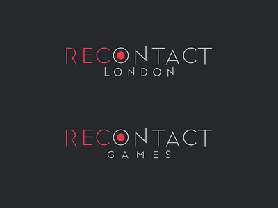 Recontact Logo app branding design illustration logo logotype recontact recontact london recontact london logo tolga tasci typography ui ux
