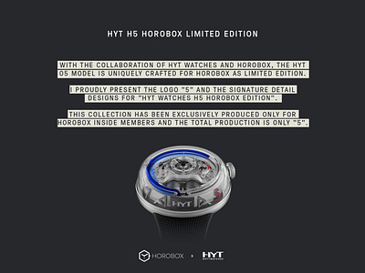 HYT H5 HOROBOX LIMITED EDITION