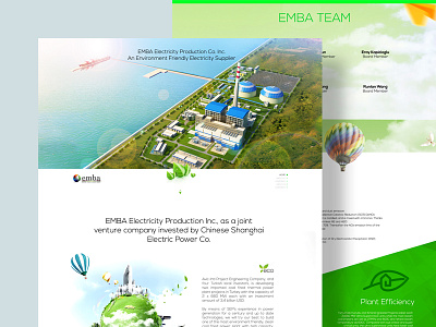 Emba Website Design emba power ui ux website