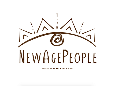 NewAgePeople branding design illustration logo tolga tasci typography ui ux website