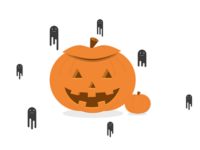 Halloween ghost halloween pumpkin