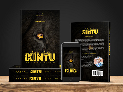 Kabaka Kintu cover design design fictional novel illustration