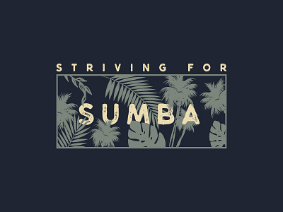 Striving for Sumba design illustration logo logodesign