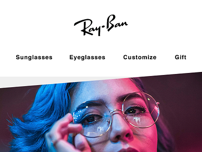 Ray-Ban Email Design by Johny Choi on Dribbble