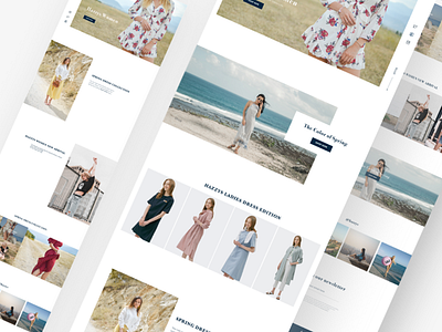 Fashion Brand Web Pages (Different Versions) app brand concept dailyui design fashion fashion brand fashion design graphic interaction page ui uidesign ux uxdesign web webpage website