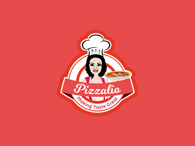 Pizzalio Pizza bhagirath cartoon character design fast food illustration logo mascot pepperoni pizza restaurant vector