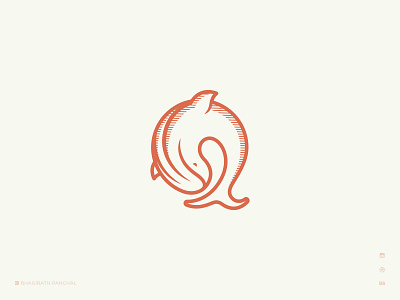 Omura whale 🐋 Logo