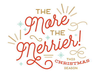Christmas Card 2016 christmas holiday script type