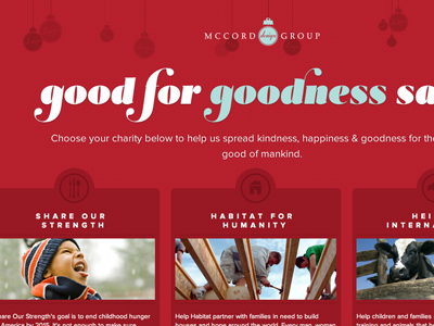 Holiday Gift 2011 2011 css3 design gift giving goodness holiday parallax red