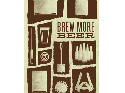 Brew More Beer (Revised) 2011 beer brown icons pint resolution resolve texture