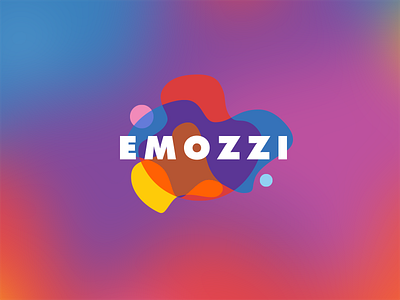 Emozzi Concept branding color emotions logo