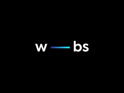 WBS logo (WIP) part 1 blue gradient logo transformer