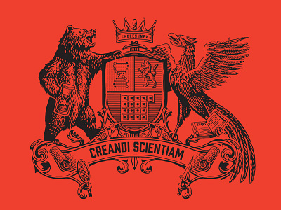 Design coat of arms for Chereshnev
