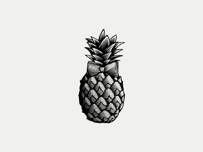 An elegant pineapple