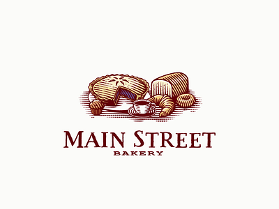 Logo for Main Street Bakery