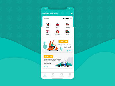 Rail-hailing App concept concept design flatdesign mobile app uiux