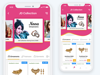 eCommerce App brand collection ecommerce store