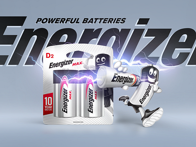 Energizer ad brand concept creative design graphic socialmedia webdesign