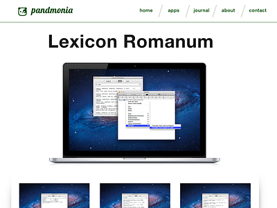 Pandamonia Mac App Page app info mac page