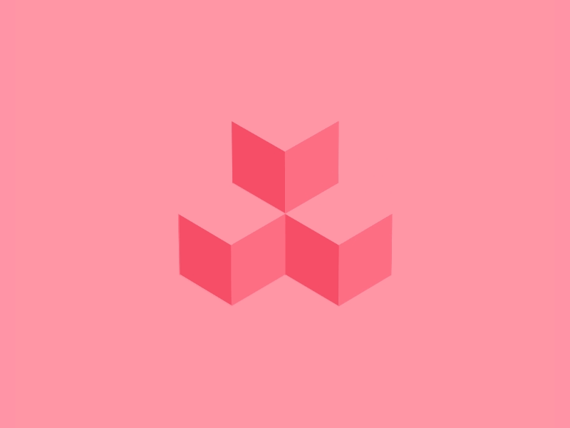 P!nk Cube adobe aftereffects animation cube design minimal motion motion graphic motiondesign motiongraphics move pink vector