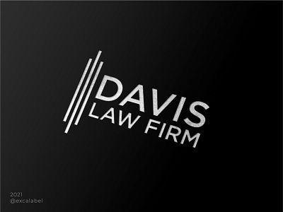 Davis Law Firm brand brand guide brand identity branding design firm icon law logo ui vector