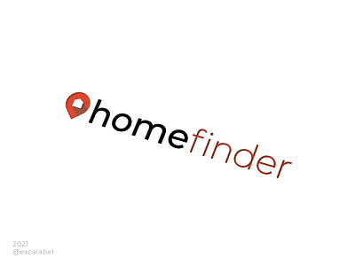 HomeFinder brand brand identity branding design finder home icon logo vector