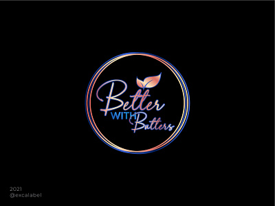 Better with Butters brand brand identity branding butters cremes design icon logo vector