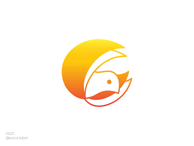 The Bird animal bird brand brand identity branding design icon illustration logo ui ux vector