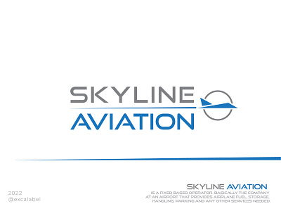 Skyline Aviation aviation brand brand identity branding design icon illustration logo skyline ui vector